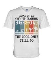 The Cool Ones Still Do - Kick Boxing V-Neck T-Shirt tile
