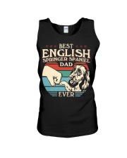 Best Dad Ever - English Springer Spaniel Unisex Tank tile