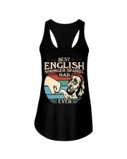 Best Dad Ever - English Springer Spaniel Ladies Flowy Tank tile