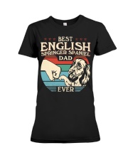 Best Dad Ever - English Springer Spaniel Premium Fit Ladies Tee tile