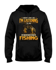 Fishing - In My Head Hooded Sweatshirt tile