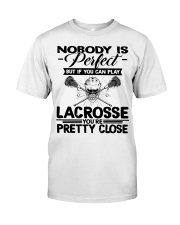 Nobody Is Perfect - Lacrosse Premium Fit Mens Tee tile