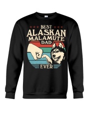 Best Dad Ever - Alaskan Malamute Crewneck Sweatshirt tile