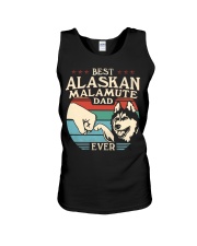 Best Dad Ever - Alaskan Malamute Unisex Tank tile