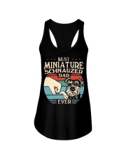 Best Dad Ever - Miniature Schnauzer Ladies Flowy Tank tile