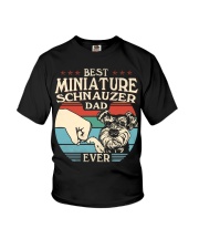 Best Dad Ever - Miniature Schnauzer Youth T-Shirt tile