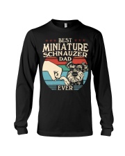 Best Dad Ever - Miniature Schnauzer Long Sleeve Tee tile