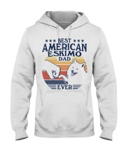Best Dad Ever American Eskimo Dog Hooded Sweatshirt tile