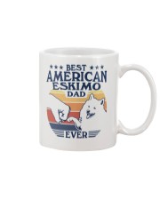 Best Dad Ever American Eskimo Dog Mug front
