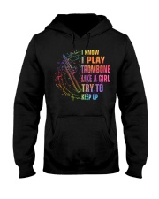 Like A Girl - Trombone Hooded Sweatshirt tile