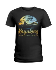 Kayaking - Fill Your Soul Ladies T-Shirt tile