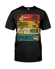 Boxing - Jab Cross Hook Uppercut Premium Fit Mens Tee tile