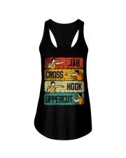 Boxing - Jab Cross Hook Uppercut Ladies Flowy Tank tile