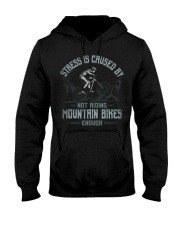 Mountain bike - Stress by not enough Hooded Sweatshirt tile