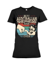 Best Dad Ever - Australian Shepherd Premium Fit Ladies Tee tile
