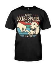 Best Dad Ever - Cocker Spaniel Classic T-Shirt front