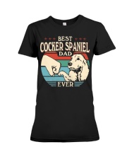 Best Dad Ever - Cocker Spaniel Premium Fit Ladies Tee tile