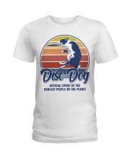 Coolest People On The Planet Disc Dog Ladies T-Shirt tile