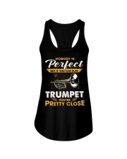 Nobody Is Perfect Trumpet Ladies Flowy Tank tile