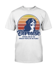 Dog Of Coolest People Bernese Mountain Dog Classic T-Shirt front