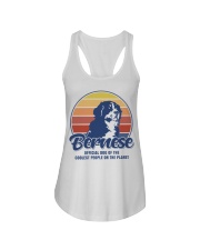 Dog Of Coolest People Bernese Mountain Dog Ladies Flowy Tank tile