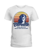 Dog Of Coolest People Bernese Mountain Dog Ladies T-Shirt tile