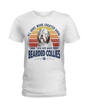Dog Created Equal - Bearded Collie Ladies T-Shirt tile