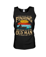 Fishing - Old Man Problems Unisex Tank tile