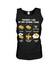 Spare Time - Piano Unisex Tank tile