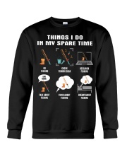 Spare Time Fishing Crewneck Sweatshirt tile