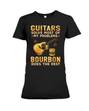 Guitar - Solve Problems Premium Fit Ladies Tee tile