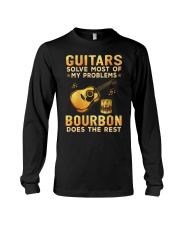 Guitar - Solve Problems Long Sleeve Tee tile