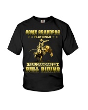 Bull Riding - Grandpa Bingo Youth T-Shirt tile