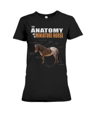 Horse Anatomy - Miniature Horse Premium Fit Ladies Tee tile