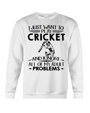 Ignore Adult Problems - Cricket Crewneck Sweatshirt tile