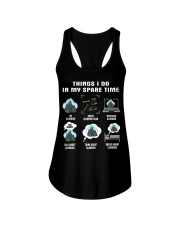 Spare Time - Climbing Ladies Flowy Tank tile