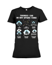 Spare Time - Climbing Premium Fit Ladies Tee tile