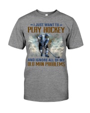 Ice Hockey - Old Man Problems Premium Fit Mens Tee tile