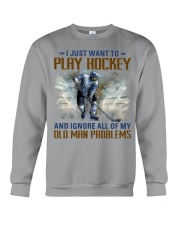 Ice Hockey - Old Man Problems Crewneck Sweatshirt tile