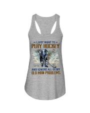 Ice Hockey - Old Man Problems Ladies Flowy Tank tile