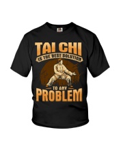 Tai Chi - Best Solution Youth T-Shirt tile