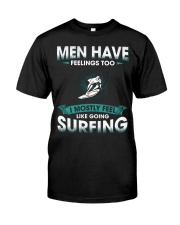 Men Have Feelings - Surfing Classic T-Shirt front