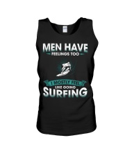 Men Have Feelings - Surfing Unisex Tank tile