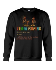 Team Roping Coolest People Crewneck Sweatshirt tile
