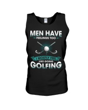 Men Have Feelings - Golf Unisex Tank tile