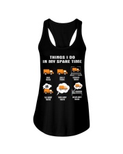 Spare Time - Truck Ladies Flowy Tank tile