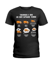 Spare Time - Truck Ladies T-Shirt tile