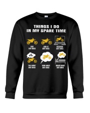 Spare Time - Dirt Bike Crewneck Sweatshirt tile