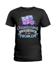 Orienteering - Best Solution Ladies T-Shirt tile