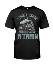 Train - Don't snore Classic T-Shirt front